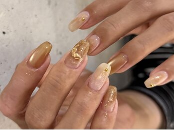 リノ 大阪本町店(lino)/ニュアンスネイル【10.15】