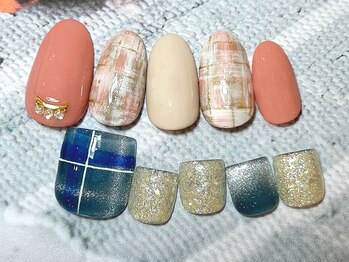 ネイルサロン アビー 宮益坂店(abbie)の写真/パラジェル取扱いあり♪ミラ-やマグネットなどトレンドデザイン多数★ブライダルコースも◎