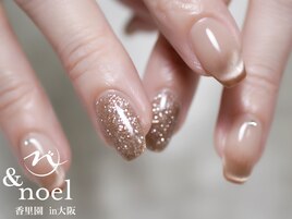 モカブラウン フラッシュネイル