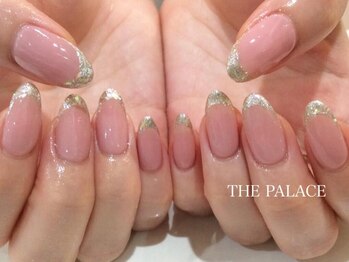 ザ パレス(THE PALACE)の写真/全個室◆シンプルネイルMENUも豊富《初回オフ無料！ワンカラー/グラデーション/フレンチ/ガラスフレンチ》