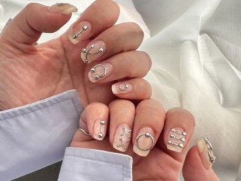 ペアリング(Pairing nail&eyelash)/free art 90min/お任せデザイン
