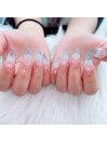 うるうる氷ネイル