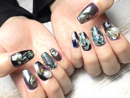 パイソンニュアンスネイル