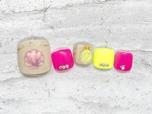 スーン(S∞N)/FOOT◆トレンド定額ネイル￥7980