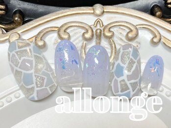 美サロン アロンジェ甲府向町店/ステンドグラス風ネイル★