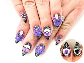 ネイルコレクション ピンク(Nail Collection Pink)/ゲンガー★マスターボール♪3D