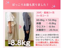 代々木八幡なごみ整骨 整体院/20代ダイエット（痩身美容整体）