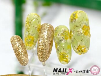 ミモザ風フラワー