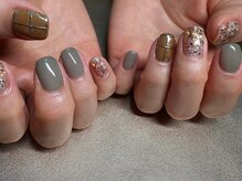 アムネイル(am.nail)/2本art＋追加カラー