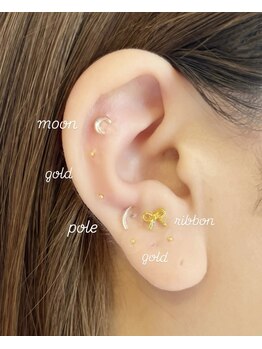 シロ(silo.)/耳つぼジュエリー