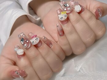リンネイル 新大久保店(Rin Nail)/#待ち込みデザインOK　#付け放題