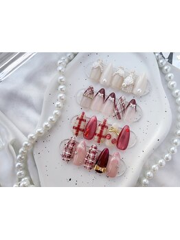 手描きアートが得意なサロン