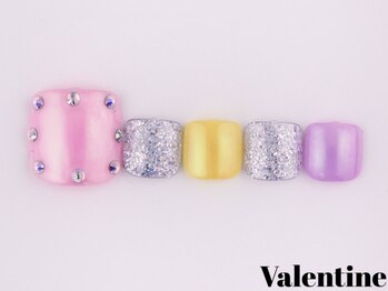 バレンタイン(Valentine)/★フットネイル★11000