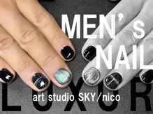MENSネイルあり