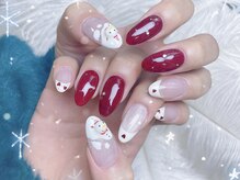 メロディービューティーサロン(Melody)/雪だるまネイル
