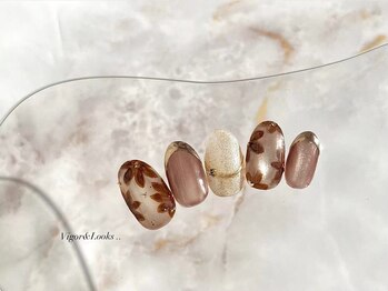 ヴィガー アンド ルックス 白金 目黒(Vigor&Looks)/マグネット フラワー ピンク