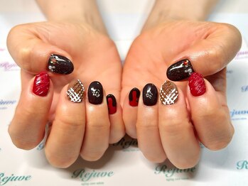 バレンタインネイル☆手作り紗々