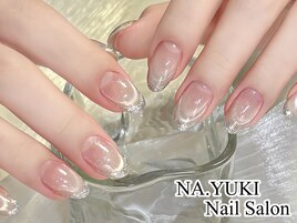 ベージュ系上品ネイル