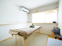 まなぶ治療室の雰囲気（施術室です。）
