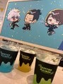 小顔美肌ファクトリー 梅田院 友人とオタ活!コラボカフェで、ランダム品を買って運比べ(笑)