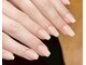 トゥルー ネイル アンド アイ 浦和店(TRU NAIL & EYE)の写真/ハンドワンカラーでシンプルに！ナチュラルな色が派手過ぎず映えるちゅるちゅるネイル☆