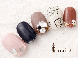 手描きシックフラワー　10480円
