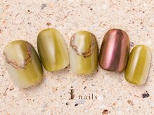 アイネイルズ 町田店(I nails)/ピスタチオメタリック8980円