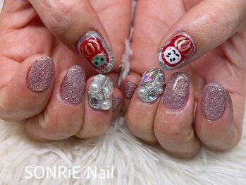 ソンリエ 青竹店(SONRiE)/お正月ネイル