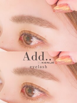 アッドバイケンジ アイラッシュ(Add.. by KENJE Eyelash)の写真/話題の[ハリウッドブロウリフト+WAX]で垢抜け美眉を叶えます♪理想の黄金比で今どき眉にアップデート☆