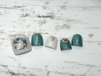 ビービーネイル(BB)/Summer foot nail☆