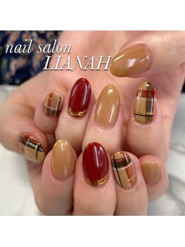 リアンナ アンド アイシンスタジオ &nbsp;甲府店(LIANAH&EYE SSIN STUDIO)/チェックネイル