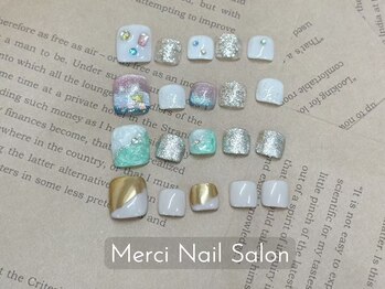 メルシー(Merci)/夏ネイル★ フットネイル定額