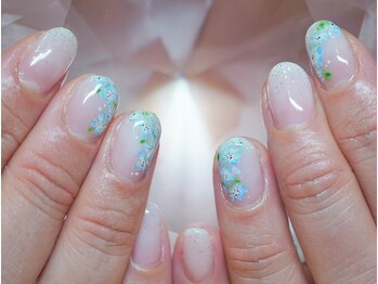 マジョラム ネイル(Marjoram Nail)の写真/季節のアートやお好みのキャラクターなど手描き致します♪持ち込み画像もOK★