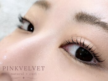 ピンクベルベット(PINKVELVET)の写真/当店人気No1!まつげパーマ<ラッシュリフト>で貴方に最も似合う★ワンランク上の仕上がりに♪