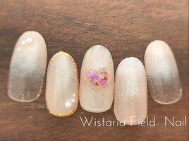 ドライフラワー　アートネイル