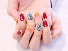 ラルネイル 大宮(Lull. nail)/＊Xmas＊ニュアンスツリー＊