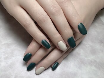 イルネイル 横浜関内(ill nail)/ワンカラー(マットコート追加)