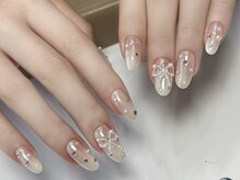 ジャスミン 池袋東口(Jasmine)の雰囲気（長さだしガーリーネイル豊富のリボンパーツ）