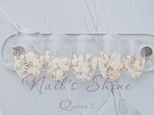 ネイルズシャインクイーンズ(nail's Shine Queen's)/クリアグラデーションアート
