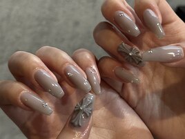 gray×chrome