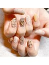 ツイード × ニット♪