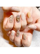 アウグーリ(AUGURI)/ツイード × ニット♪