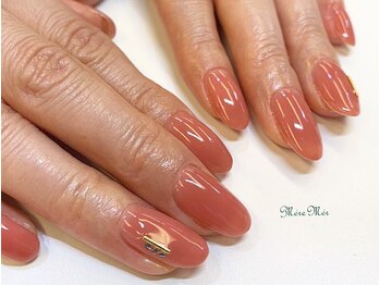 メールメール 和光市本店(MereMer)/テラコッタオレンジネイル