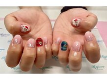リジュベ(Rejuve)/冬のチェックネイル☆