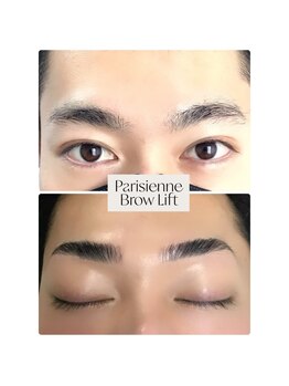 ラ ムーン アイラッシュアンドヘアメイク(La.Moon)/パリブロウリフト+ワックス
