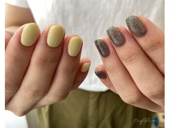 ネイルサロン ティフィン(tiffin)/～カジュアルアシメonecolor～