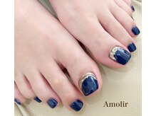 アモリールネイル(Amolir.nail)の雰囲気（【フットデザインコース☆】シンプルからアートまでお任せ下さい）