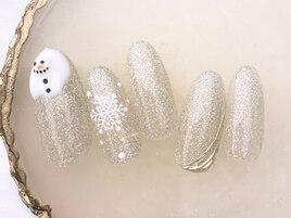 クリスマスネイル¥6980
