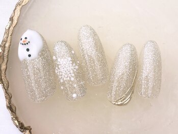 ネイルサロンフォーユー(for u)/クリスマスネイル¥6980