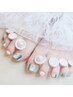 【再来】フットネイル定額★フットバス付◎
